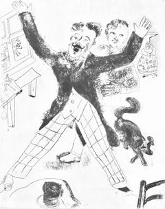 Marc Chagall, Nozdriov, from Nicolas Gogol, Dead Souls, 1923-1927