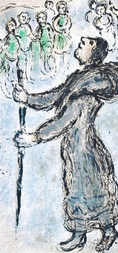 Marc Chagall, Odysseus Disguised as a Beggar, Homer, The Odyssey, 1989 (after)