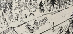 Marc Chagall, On the Road, from Dead Souls, 1923–1927