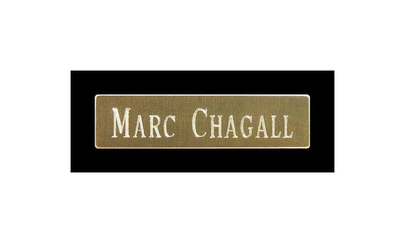 Marc Chagall Original Aquatint Hand Signed Man With A Basket Modernism Artwork For Sale 4