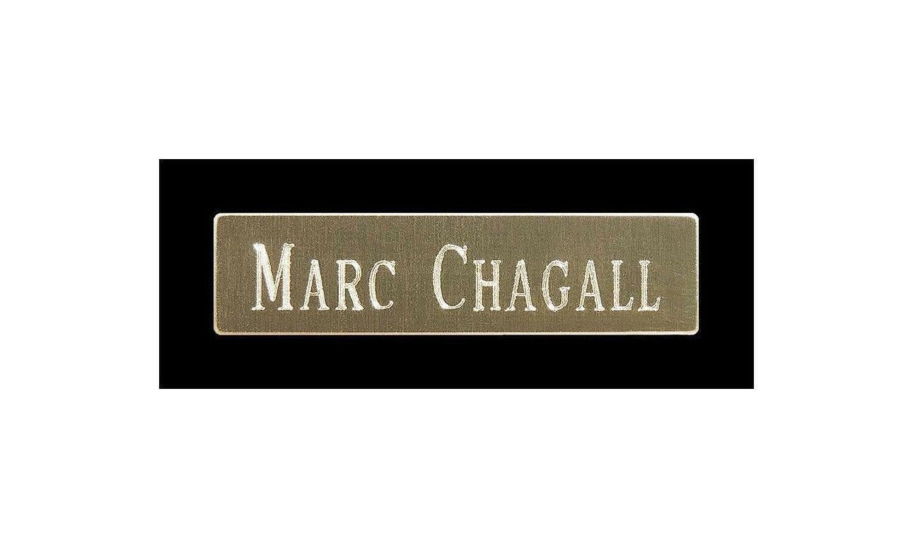 Marc Chagall Original Fables De La Fontaine Hand Signed Etching Deux Coqs Art For Sale 1