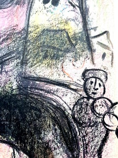 Marc Chagall - Inspiration - Original Lithograph from "Chagall Lithographe" v. 2