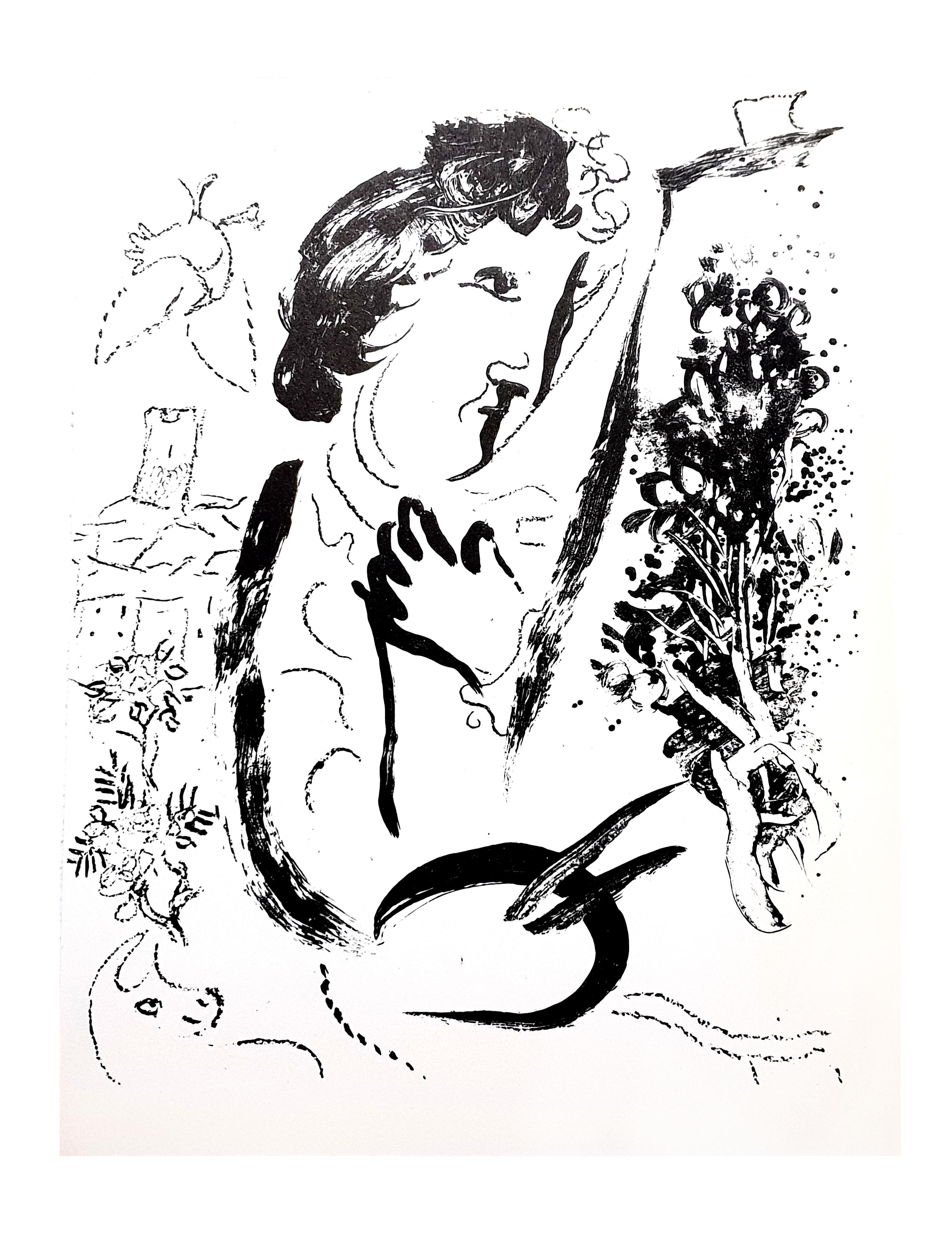 Marc Chagall - Original Lithograph For Sale 4