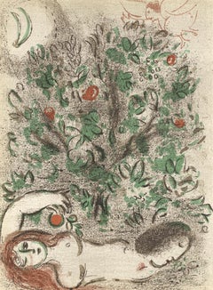 Marc Chagall, Paradise I, from Drawings for the Bible, 1960