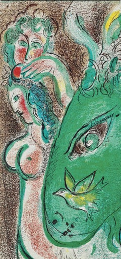 Marc Chagall, Paradise II, from Drawings for the Bible, 1960