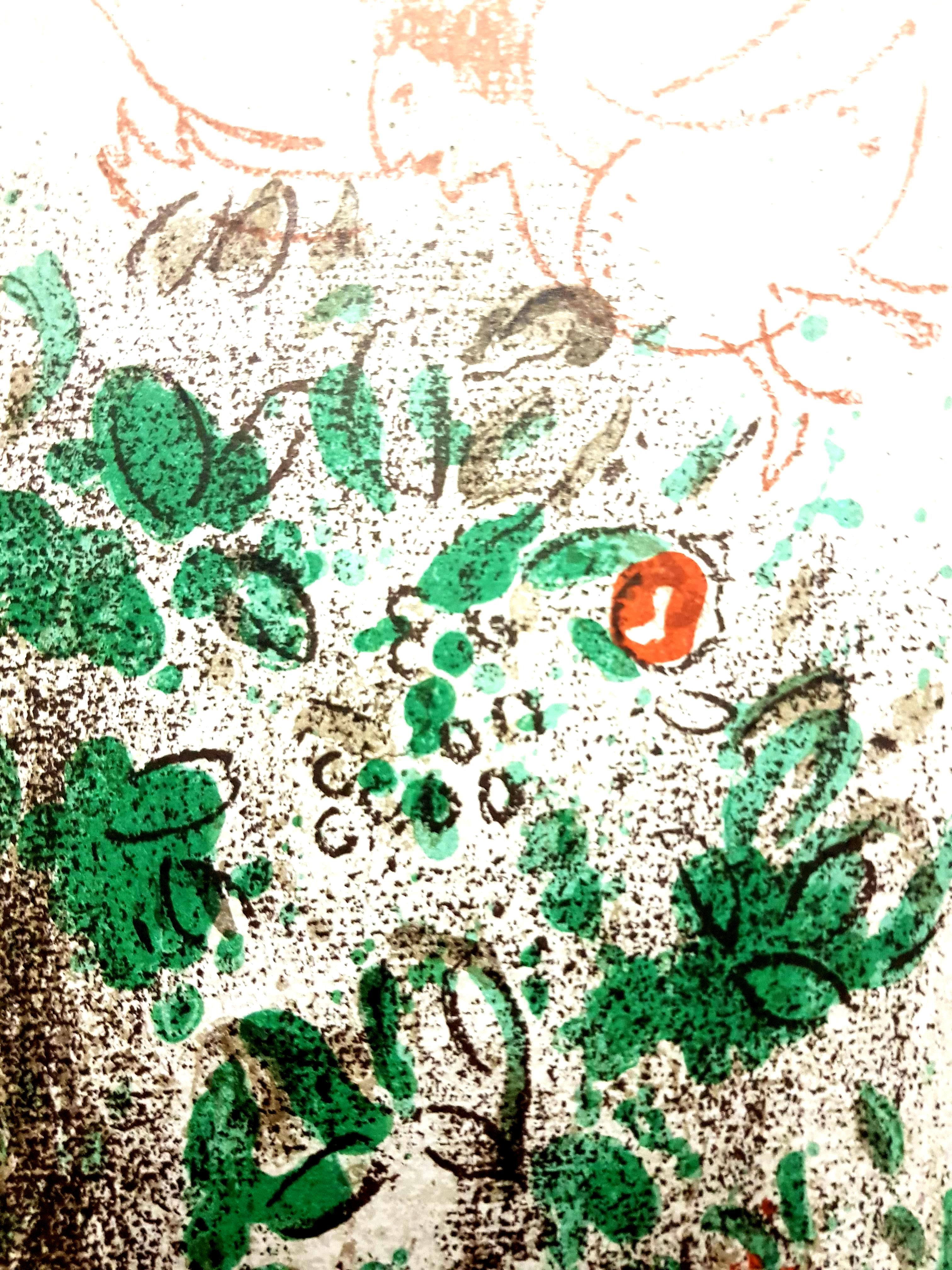Marc Chagall - Paradise - Original Lithograph For Sale 3