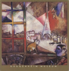 Vintage Marc Chagall 'Paris Through the Window'- 