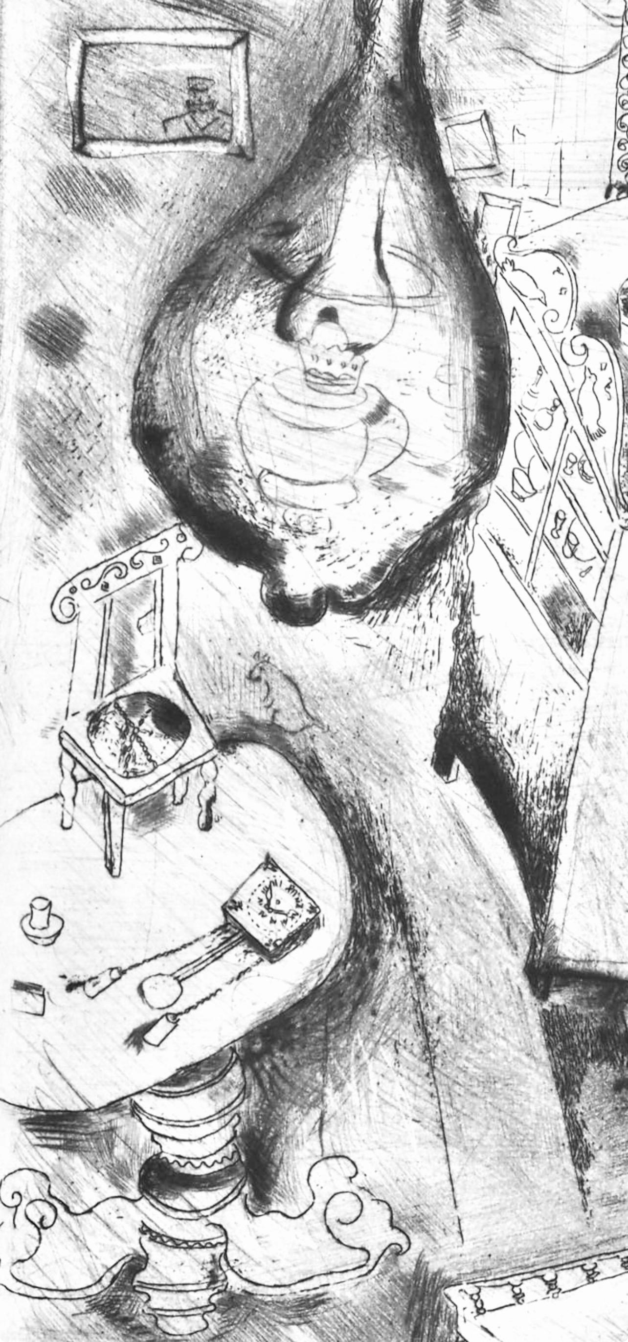 Marc Chagall, Pliushkin’s Room, from Nicolas Gogol, Dead Souls, 1923-1927 For Sale 1