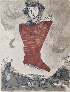 Marc Chagall - POEMES : COMME UN BARBARE, 1968