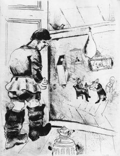 Marc Chagall, Prochka, aus Tote Seelen, 1923-1927