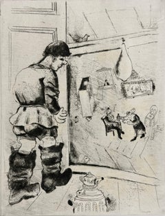 Marc Chagall, Prochka, from Dead Souls, 1923–1927