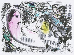 Marc Chagall, Reverie, from Derriere le miroir, 1969