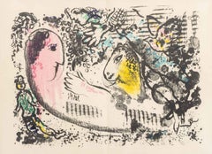 Marc Chagall "Reverie" Lithograph in Colors