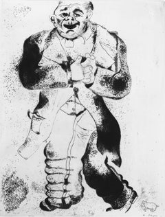 Marc Chagall, Sobakevitch, from Dead Souls, 1923–1927