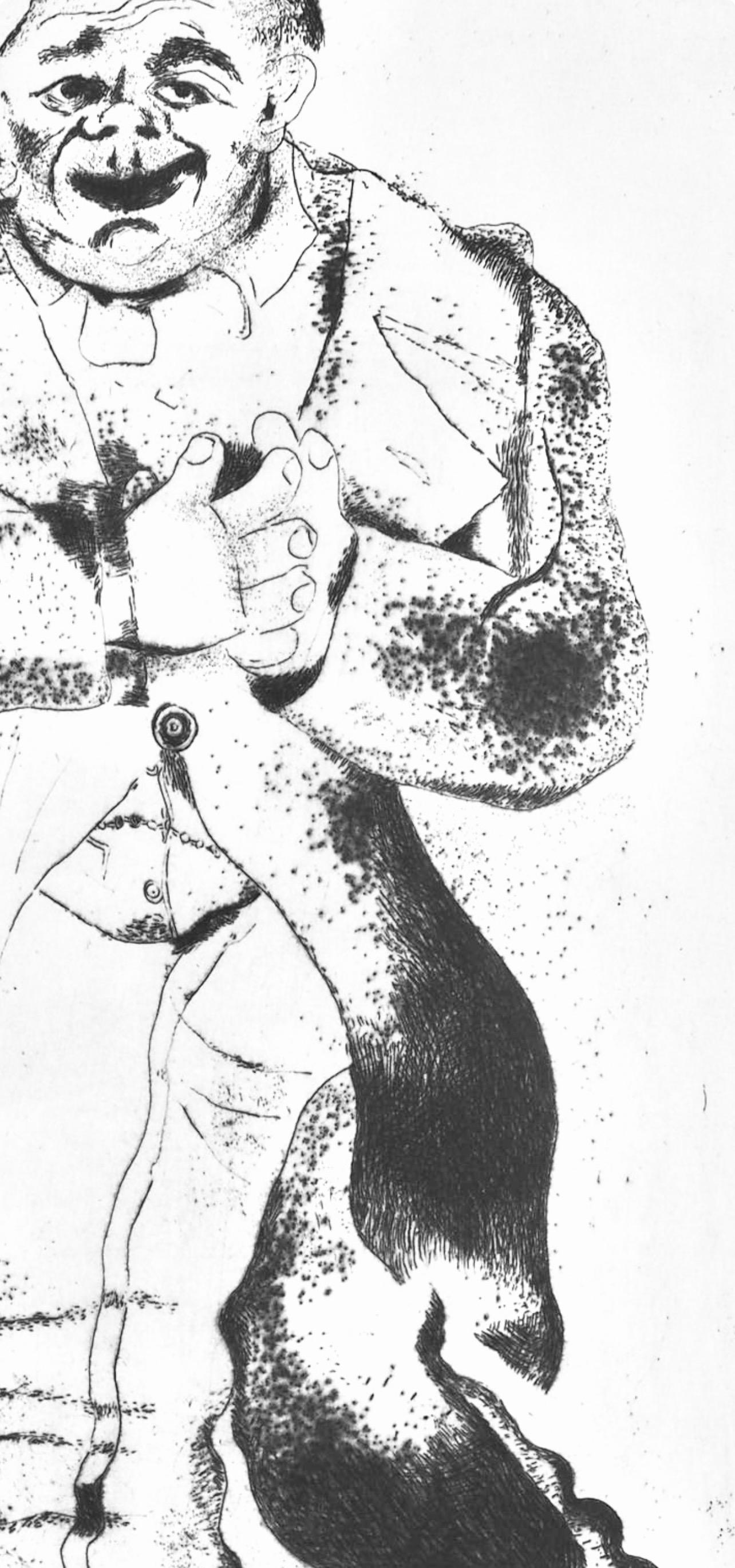 Marc Chagall, Sobakevitch, from Nicolas Gogol, Dead Souls, 1923-1927 For Sale 2