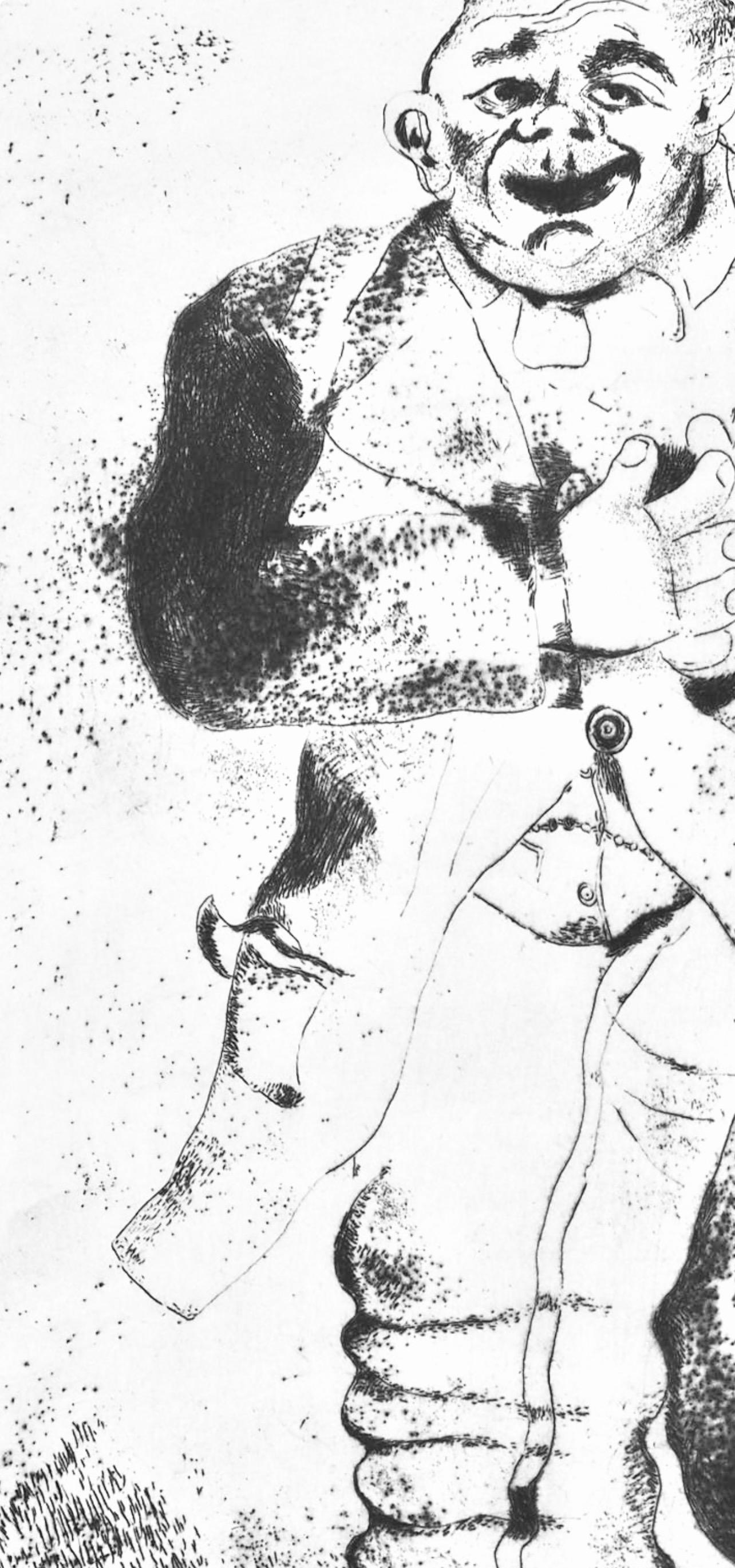 Marc Chagall, Sobakevitch, from Nicolas Gogol, Dead Souls, 1923-1927 For Sale 3