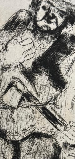 Marc Chagall, Stepane Bouchon, Carpenter, from Dead Souls, 1923–1927