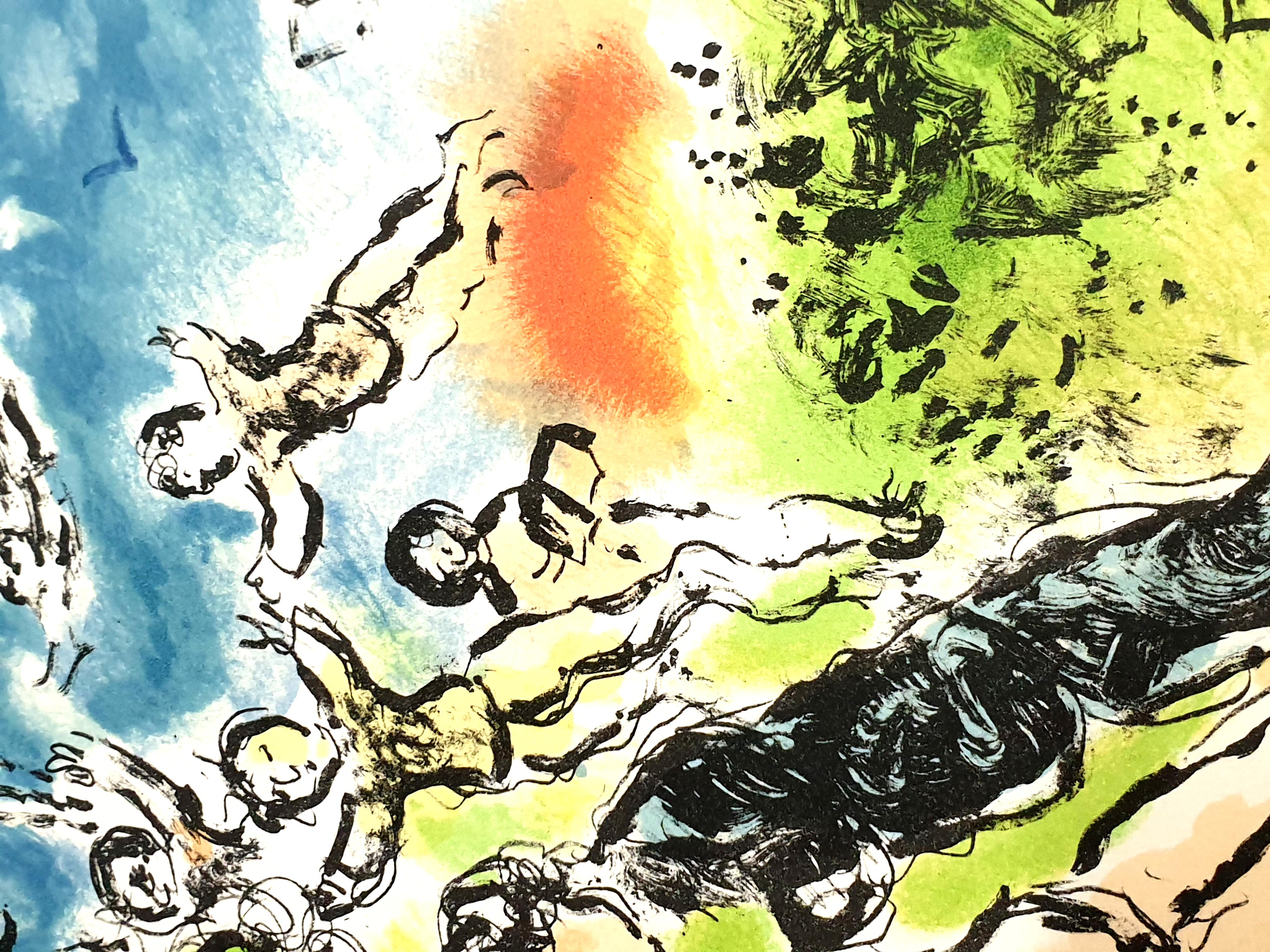 Marc Chagall – Sommertraum des Sommers – Original handsignierte Lithographie im Angebot 9