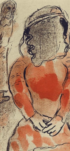 Marc Chagall, Tamar, Schwiegertochter von Juda, aus Zeichnungen für die Bibel, 1960
