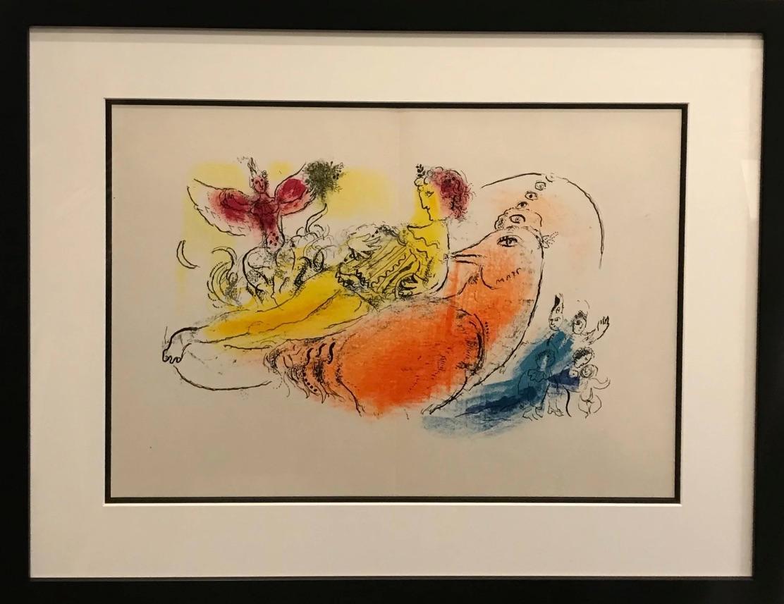 Marc Chagall: „Der Akkordeonist im Angebot 1