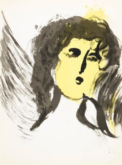 Marc Chagall, The Angel, from Drawings for the Bible, 1960