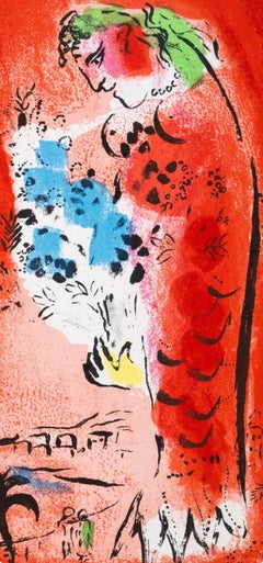 Marc Chagall, The Bay of Angels, from Chagall Lithographer I, 1960