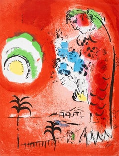 Marc Chagall, The Bay of Angels, from Chagall Lithographer I, 1960