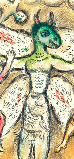 Marc Chagall, The Bed of Odysseus, from Homer, The Odyssey, 1989 (after)