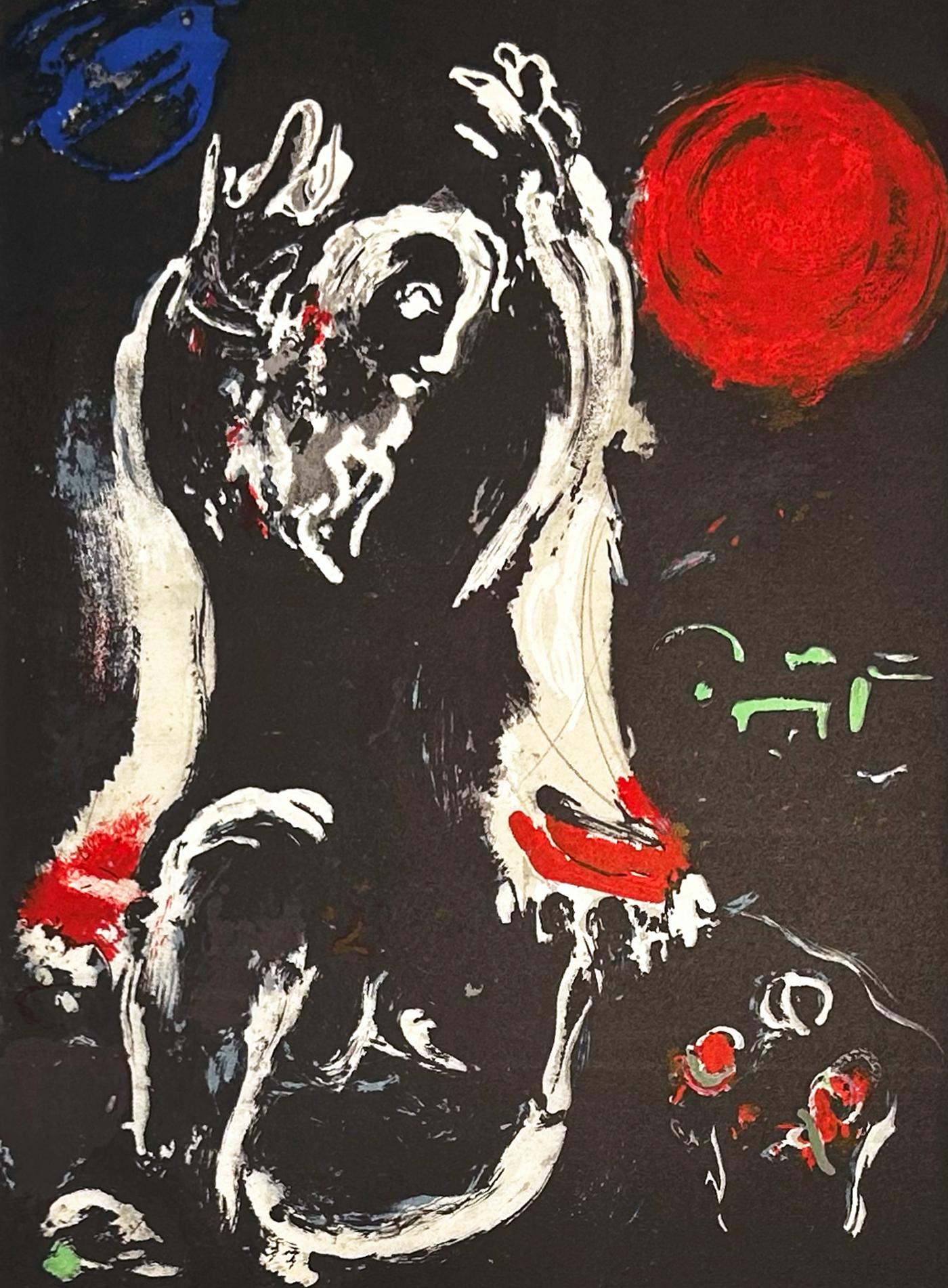 Marc Chagall Lithographies de la Bible, 1956, encadré, Isaiah