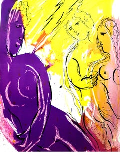 Marc Chagall - La Biblia - Litografía original
