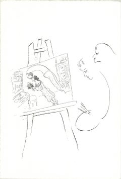 Marc Chagall „Der Geburtstag“ 1999 – Serigrafie