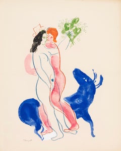 Chagall, Composición, Couleur amour (después de)