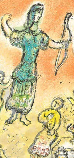Marc Chagall, The Bow of Odysseus, from Homer, The Odyssey, 1989 (after)