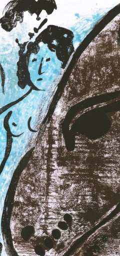 Le Cheval Brun (Cramer 21; Mourlot 61), Derrière le miroir