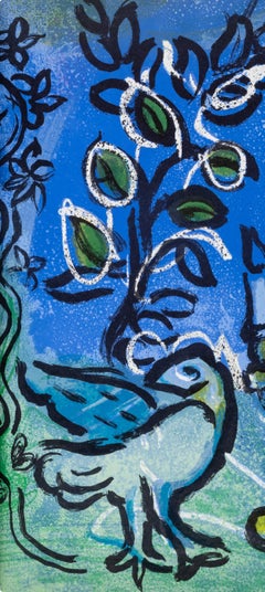 Marc Chagall, The Candelabrum, from The Jerusalem Windows, 1962