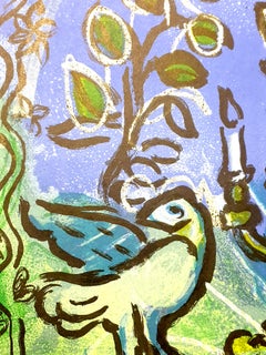 Marc Chagall – Der Kerzenständer – Originallithographie