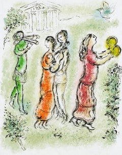 Marc Chagall, The Celebration, from Homer, The Odyssey, 1989 (after)