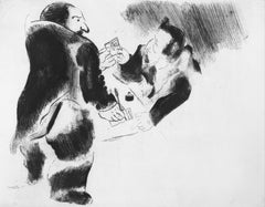 Marc Chagall, Il deposito, da Anime morte, 1923-1927