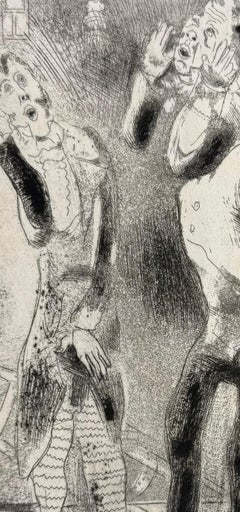 Marc Chagall, The Emaciated Officials, from Dead Souls, 1923–1927