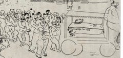 Marc Chagall, The Funeral of the Prosecutor, from Dead Souls, 1923–1927