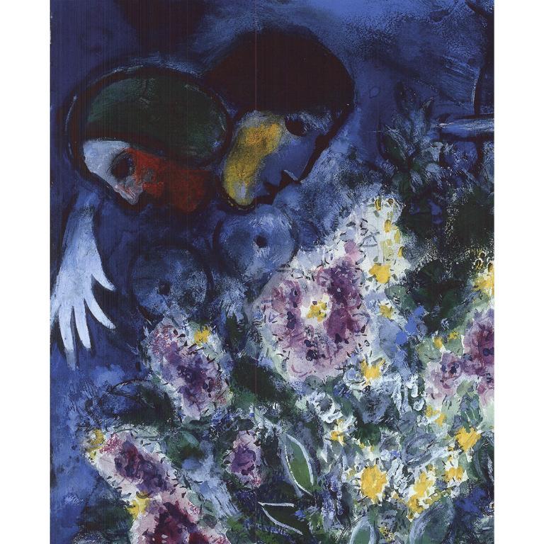 Marc Chagall 'The Gillyflowers' 2007- Offsetlithographie 2