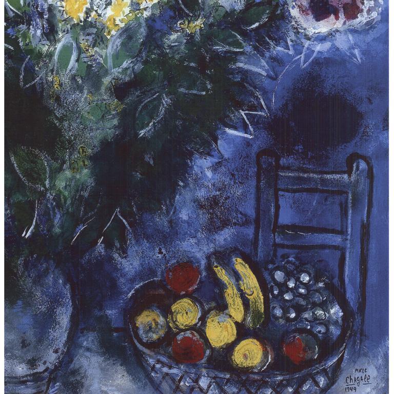 Marc Chagall 'The Gillyflowers' 2007- Offsetlithographie 3