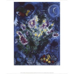 Marc Chagall 'The Gillyflowers' 2007- Offset Lithograph