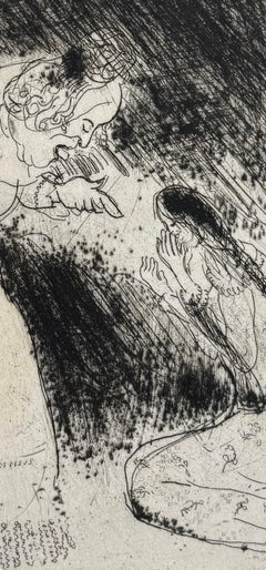 Marc Chagall, The Governor's Wife Scolds Her Daughter, Dead Souls, 1923–1927