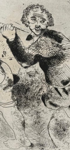 Marc Chagall, The Haulers, from Dead Souls, 1923–1927