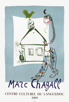 Marc Chagall 'The House in My Village' 1969- Lithograph