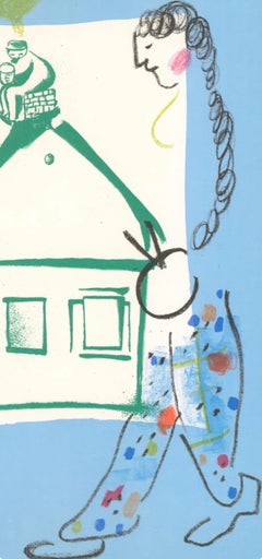Marc Chagall, The House of My Village, from Chagall Lithographer I, 1960