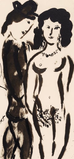 Marc Chagall, The Lovers, from Color of Love, 1958 (after)