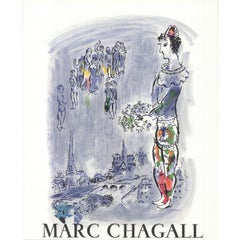 Marc Chagall 'The Magician of Paris' 1970- Lithograph