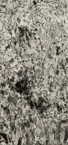Marc Chagall, The Old Park of Pliouchkine, from Dead Souls, 1923–1927
